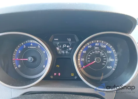 2016 Hyundai Elantra Se from USA, damaged, VIN KMHDH4AE4GU527968